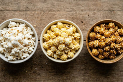 Sucré, salé ou caramel: comparatif des grains de maïs soufflé