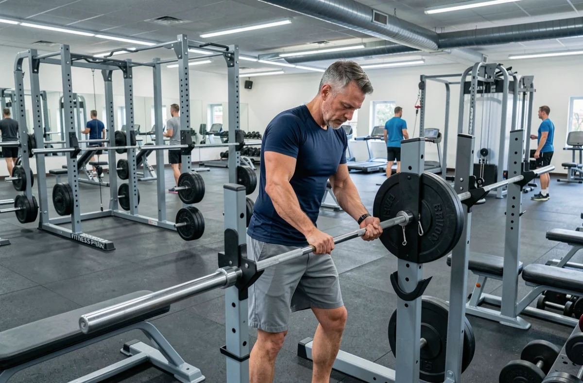 Salle de sport Fitness Park Nancy avec équipements de musculation variés et spacieux