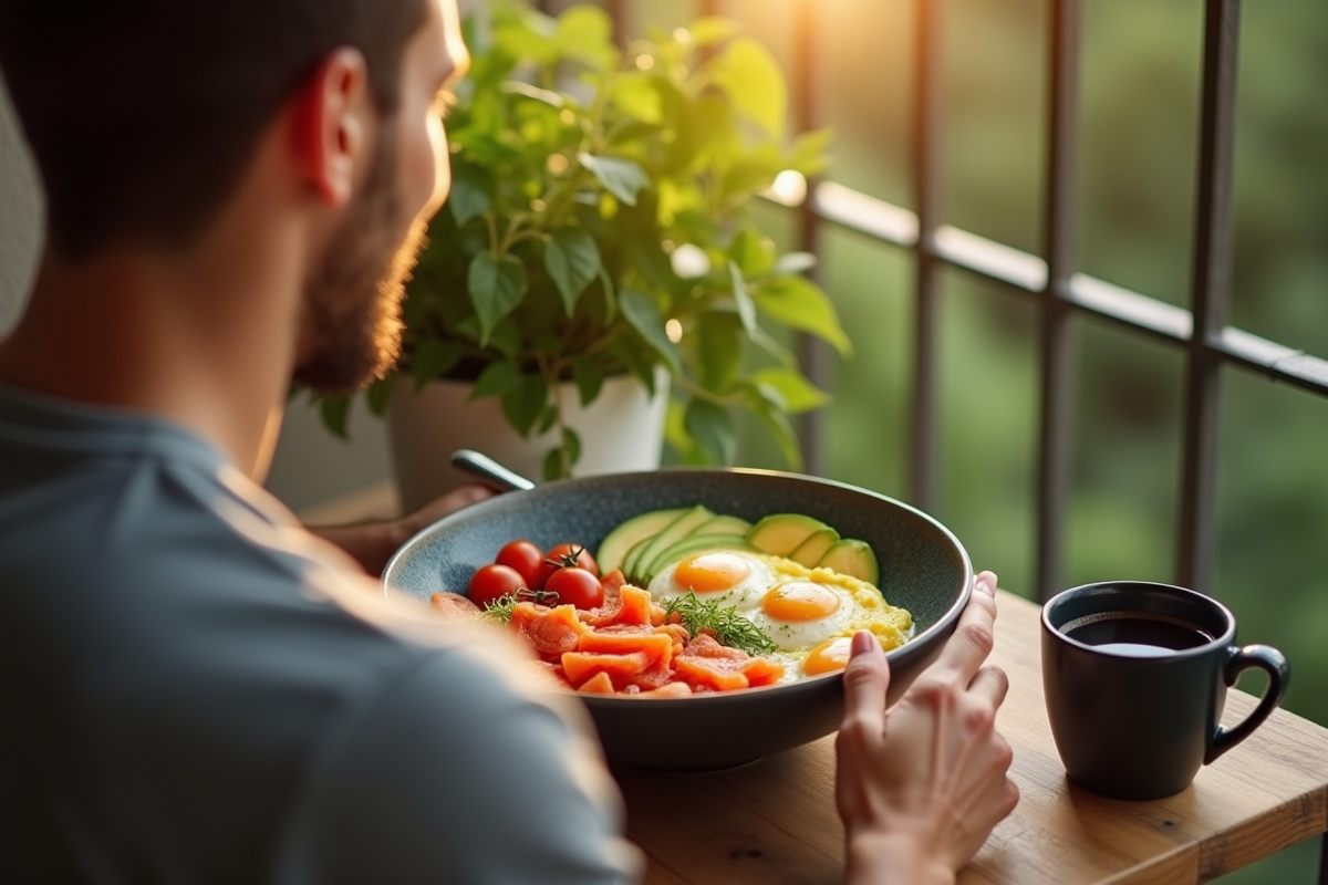petit-déjeuner protéines